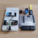 قم بتحميل الصورة إلى عارض الصور، BMW F30 N47 F31 320D X3 F25 ENGINE CONTROL UNIT ECU SET DDE BASIC - 8574094