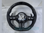 قم بتحميل الصورة إلى عارض الصور، Carbon Fiber Steering Wheel FOR BMW F30 F32 Series MSport With Paddle Shifts LED
