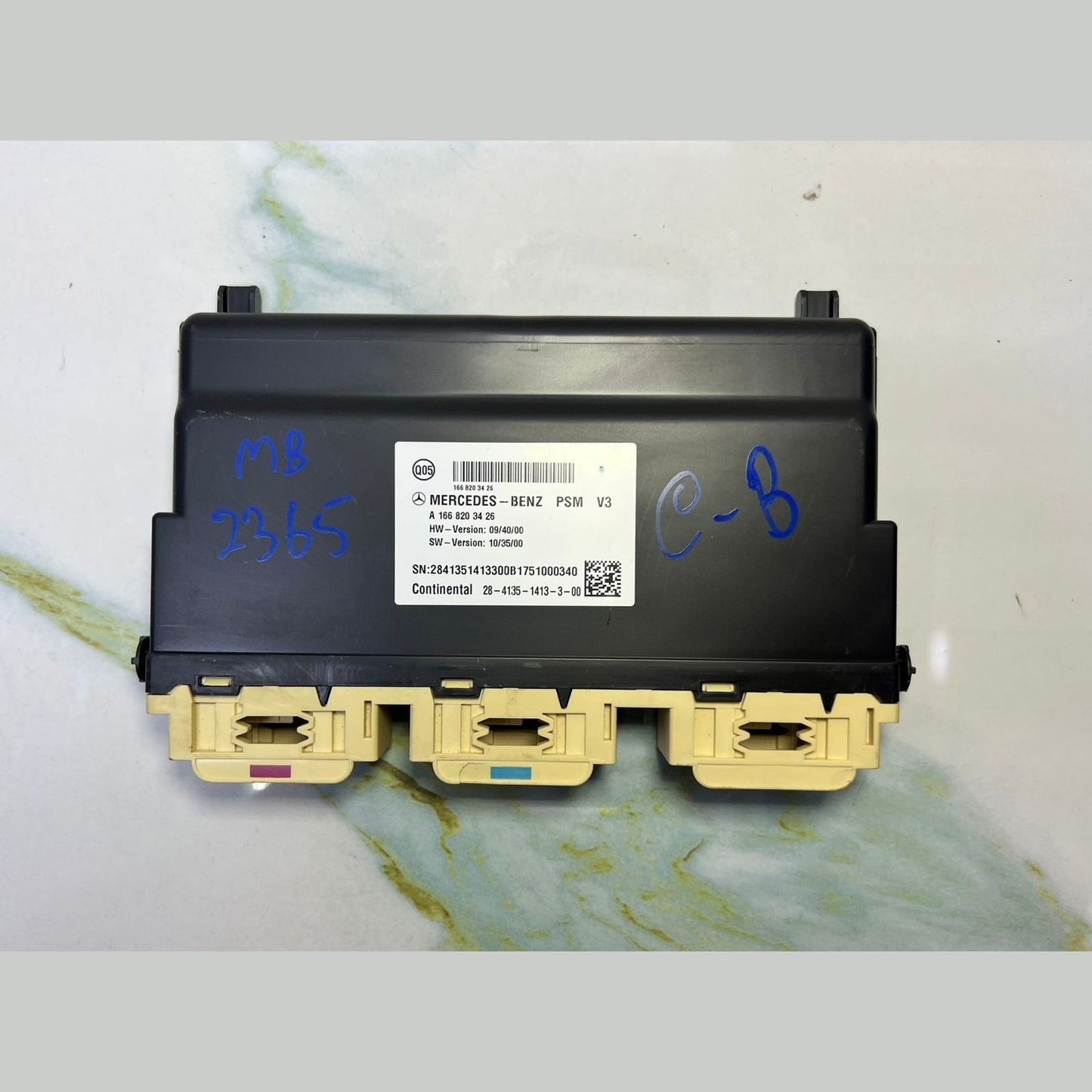 Mercedes-Benz W166 ML GL GLE Seat Control Module Unit, A 166 820 34 26