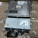 قم بتحميل الصورة إلى عارض الصور، BMW F07 GT 3.0 N55B30A 2012 GASOLINE ENGINE CONTROL UNIT ECU SET+KEY - 8618499
