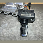 قم بتحميل الصورة إلى عارض الصور، 2010-14 Mercedes-Benz W204 ECU Engine Control Module Ignition Key Switch SET OEM