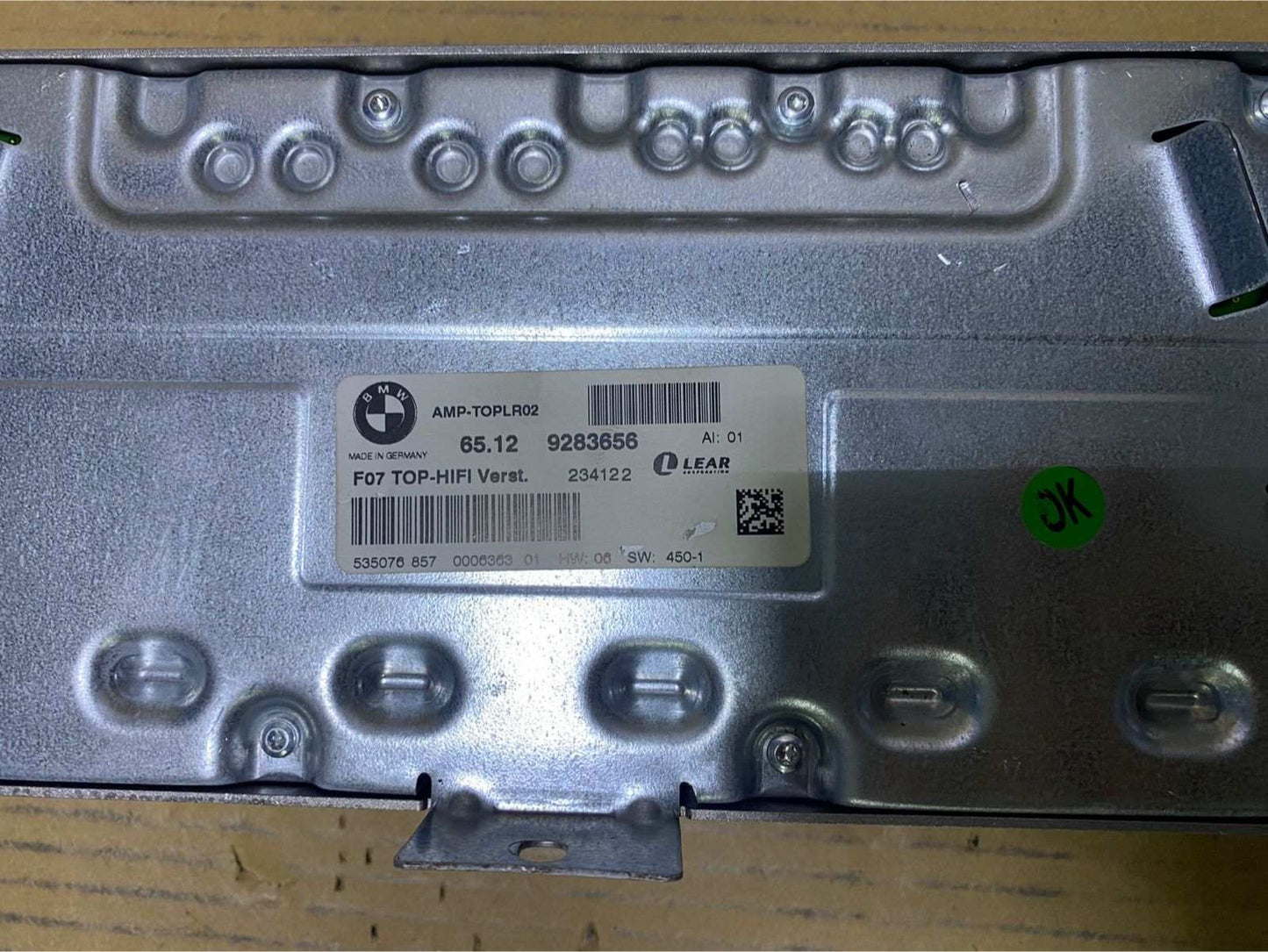 2009-2015 BMW 750i Audio Amplifier 9283656 F01 F02 740i 750i models
