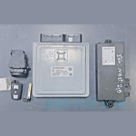 Load image into Gallery viewer, 2008 BMW E70 X5 XDRIVE N52K MSV80.0 DME CAS KEY SET 7 587 164
