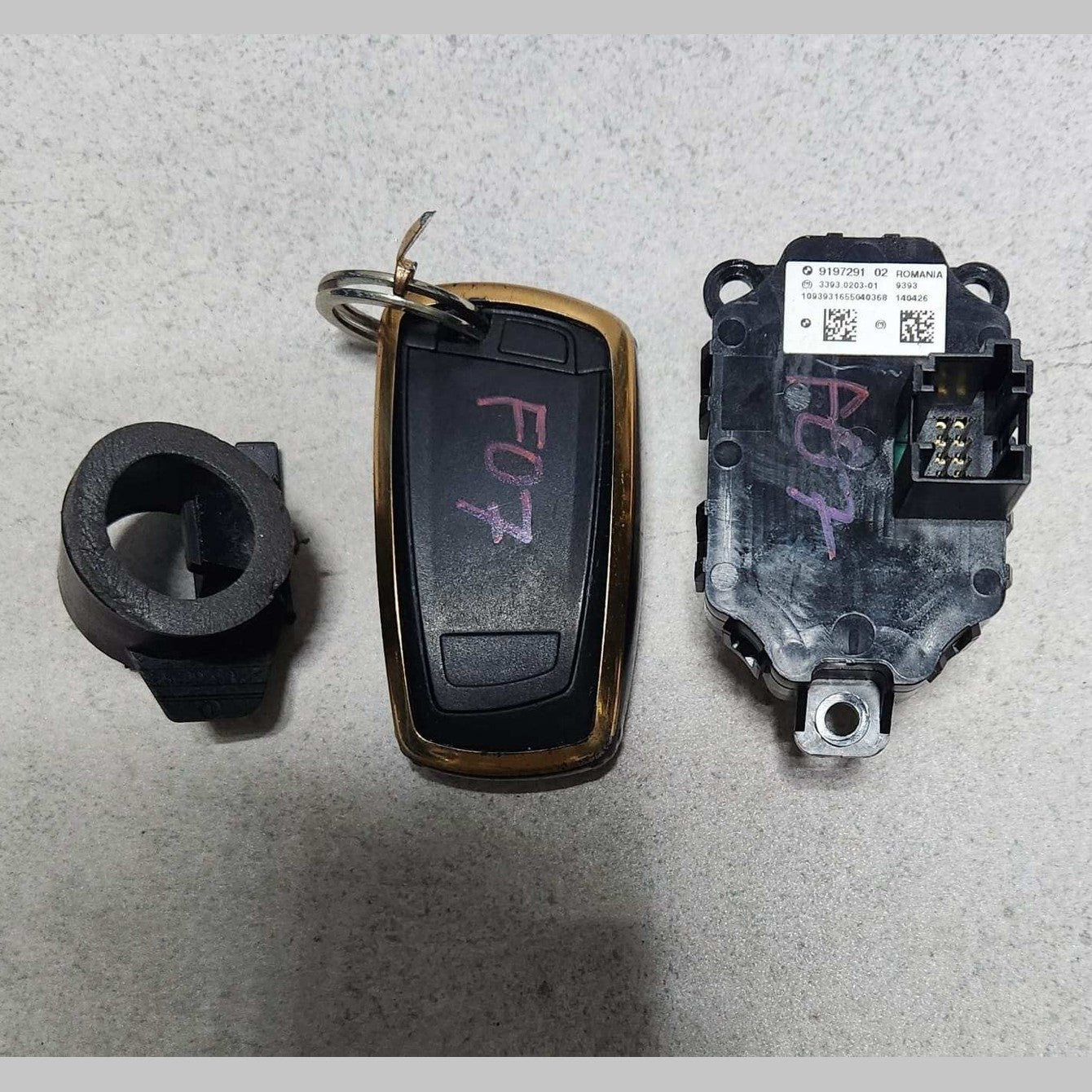 2011 BMW F07 GT 535I N55 3.0 Engine Control Unit 8618449 ECU SET