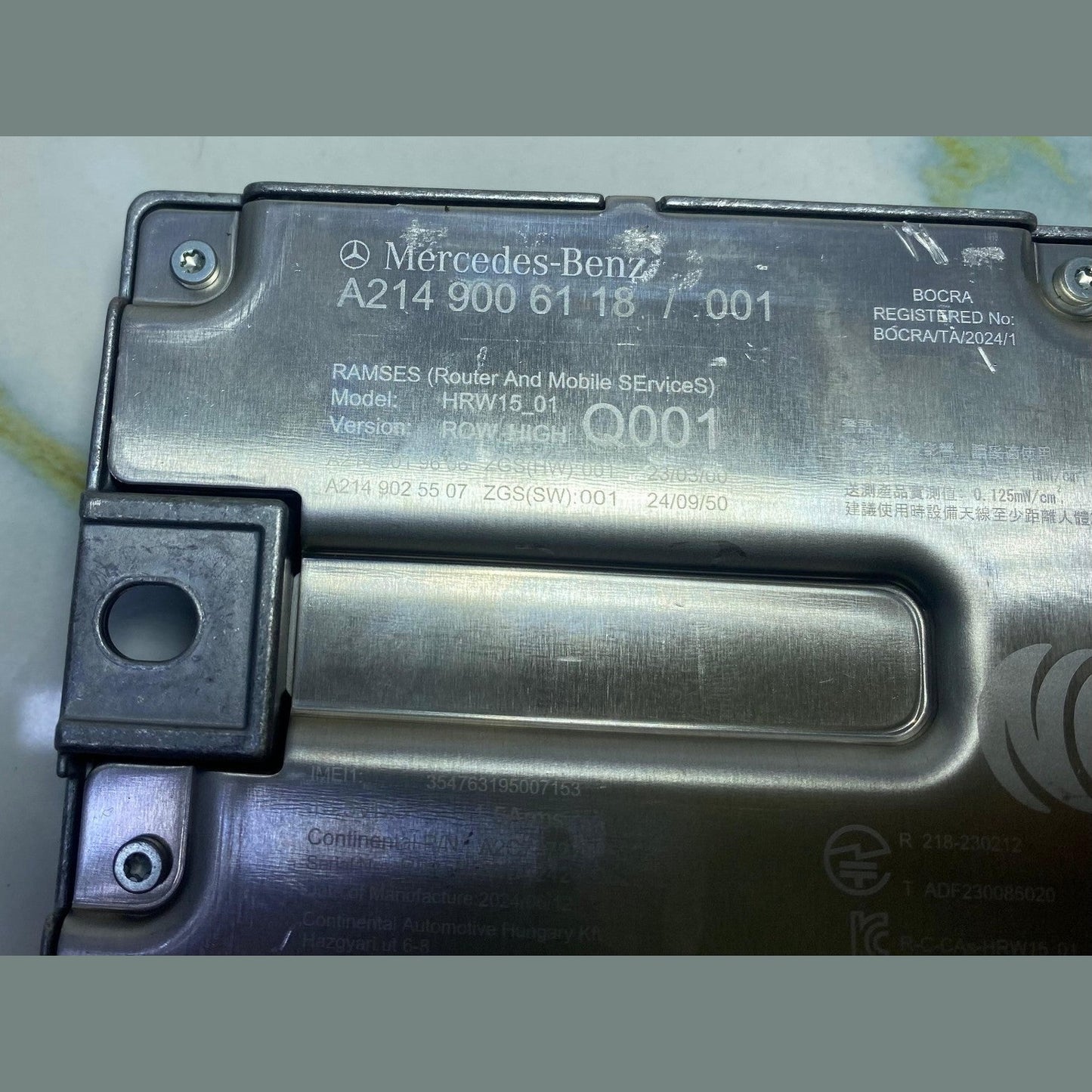 21-24 Genuine Mercedes-Benz W206 C-Class C250 Control Module A214 9006118 OEM
