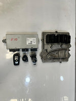 Load image into Gallery viewer, 2015-2016 BMW F10 Engine Control Unit ECU SET DME+CAS4+1KEY 8665625 OEM