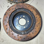 قم بتحميل الصورة إلى عارض الصور، 10-14 Mercedes-Benz W212 E-Class AMG E63 Front \ Rear Calipers Brake Discs Set