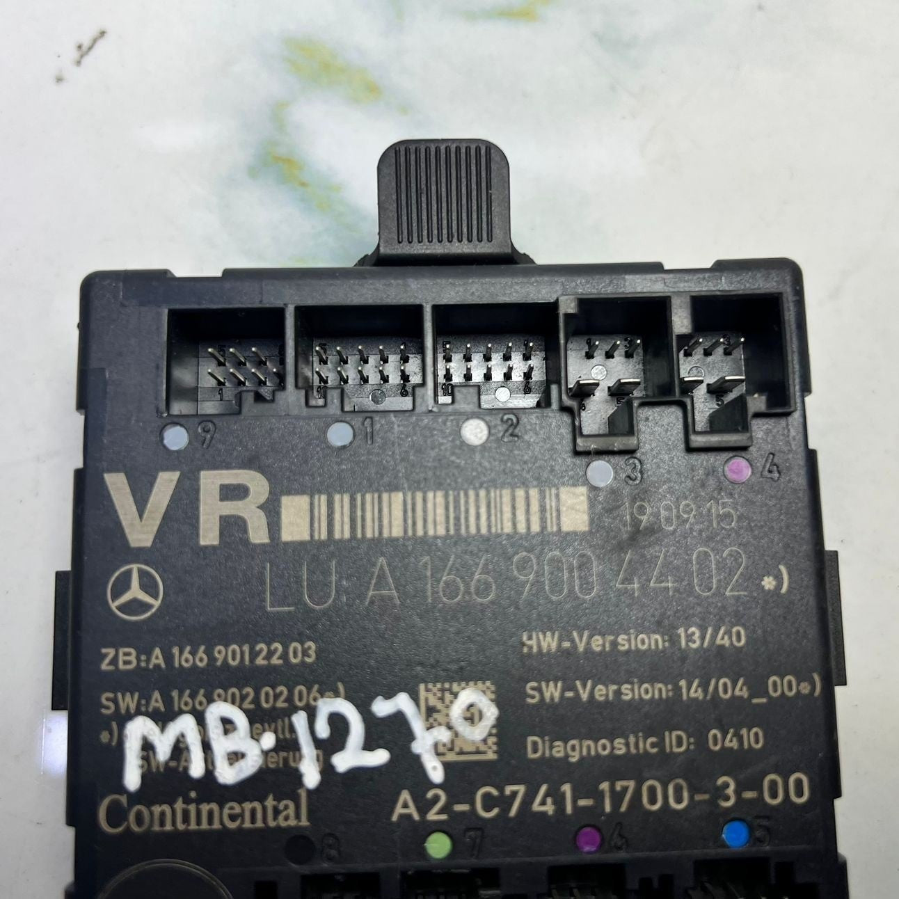 2014-2016 Mercedes-Benz GL350 ML450 Door Control Module A 1669004402