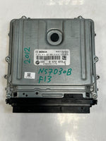Bild in die Galerieansicht laden, 2012 BMW F13 N57D30B Engine Control Unit ECU ONLY DDE 8572873 OEM