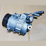 Load image into Gallery viewer, 06 07 08 09 10 BMW E60 E63 E64 M5 M6 A/C COMPRESSOR & CLUTCH OEM 6932266