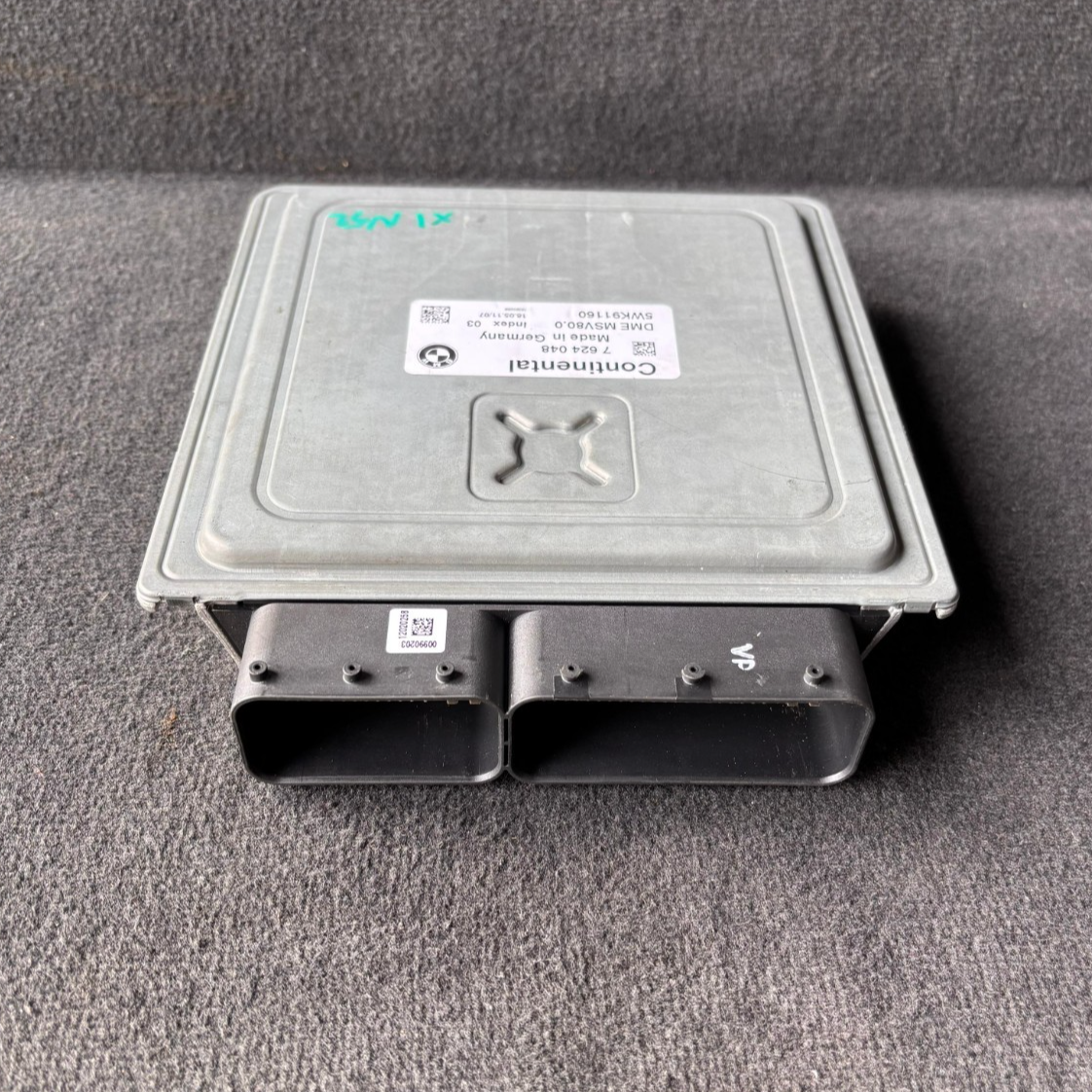 BMW X1 E84 N52 ENGINE CONTROL UNIT MODULE ECU ONLY - 7624048