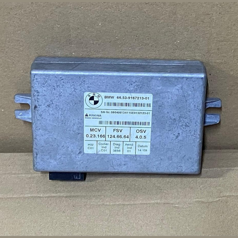 OEM BMW X5 E70 X6 E71 DOOR MIRROR CAMERA CONTROL UNIT MODULE 9167213