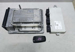 Load image into Gallery viewer, 2009-2015 BMW 750i Engine Control Module 7609670 N63 V8 4.4 ECU SET F02