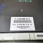 قم بتحميل الصورة إلى عارض الصور، MERCEDES W222 S-Class AIR SUSPENSION CONTROL UNIT MODULE A222 9007614 OEM