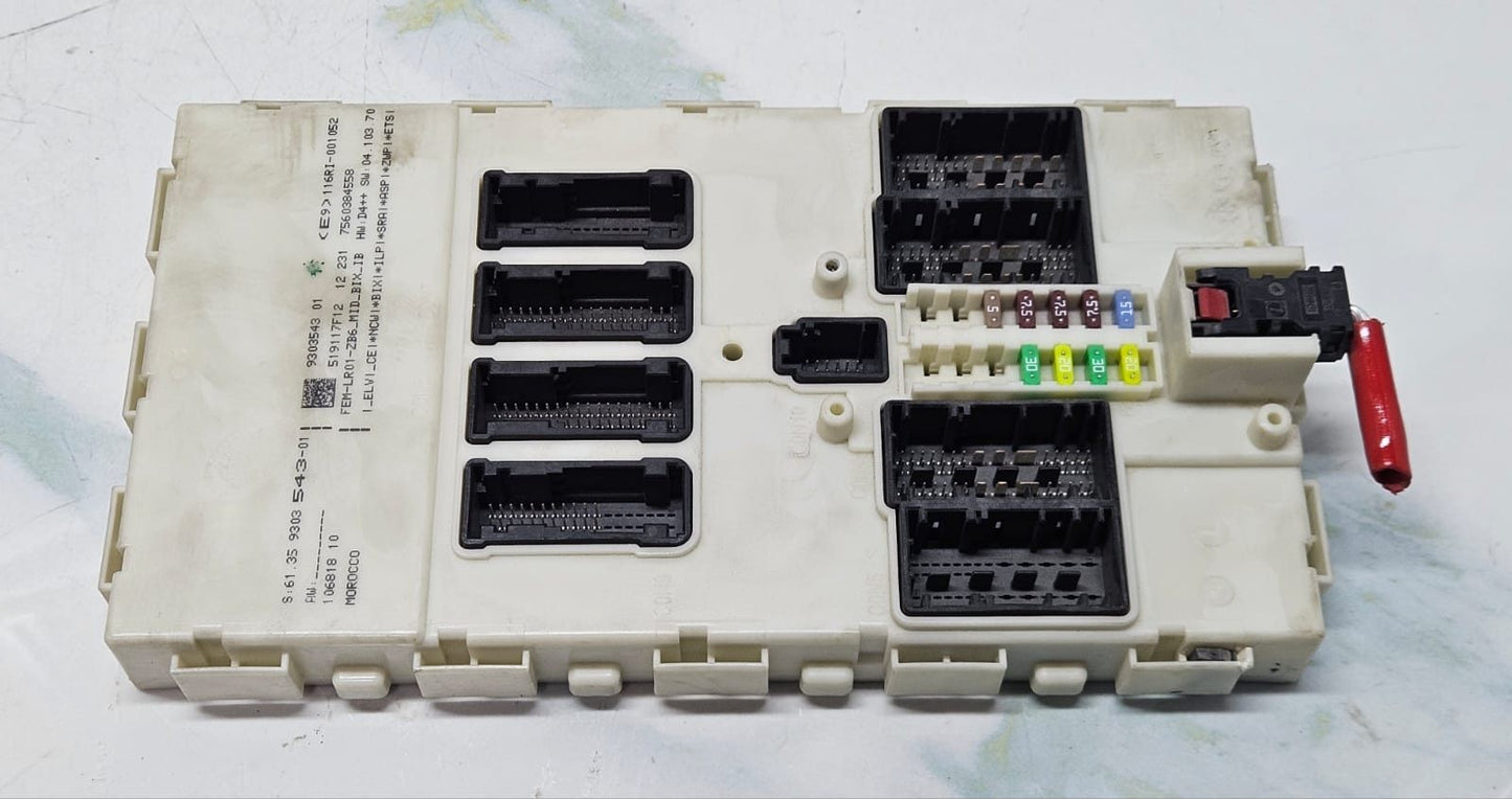 2012-2016 BMW 3 Series 320i 328i Front Body Control Module BCM 9303543