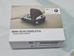 قم بتحميل الصورة إلى عارض الصور، Genuine BMW F40 G20 G30 Leather Key Case With Stainless Steel Clip 82292408819