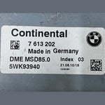 Bild in die Galerieansicht laden, OEM BMW F02 N63 DME ENGINE CONTROL UNIT ECU ONLY MSD85.0 7613202 CONTINENTAL