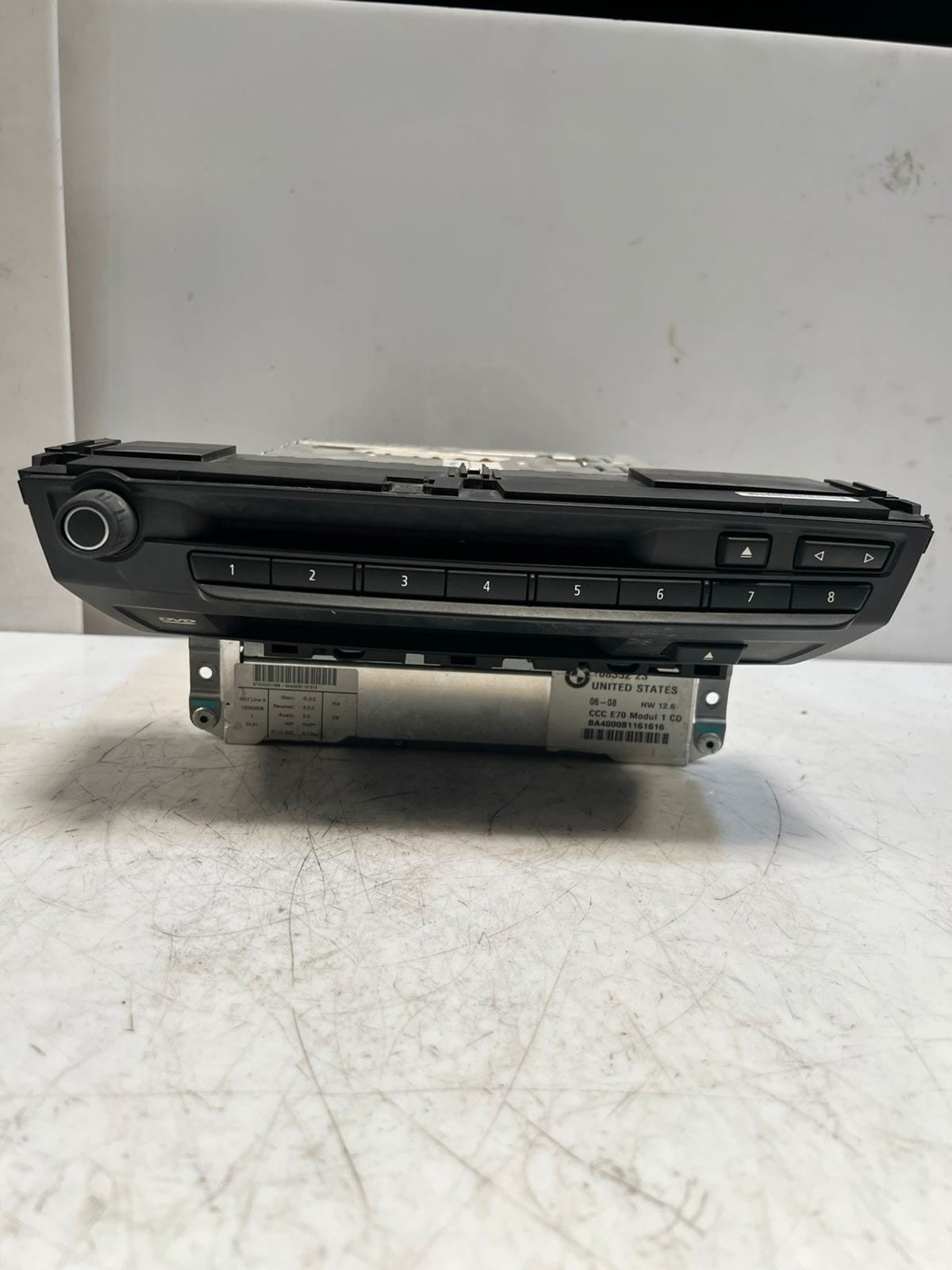 2006-2013 BMW X5 E70 and X6 E71 Navigation Radio Head Unit 9185542 OEM