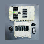 Bild in die Galerieansicht laden, BMW 320i F30 F31 2013 N20 ENGINE CONTROL COMPUTER ECU UNIT SET DME 7649131