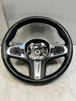 Load image into Gallery viewer, 2018 BMW 5 Series G30 530e MSPORT Multifunction Steering Wheel 8071899 OEM