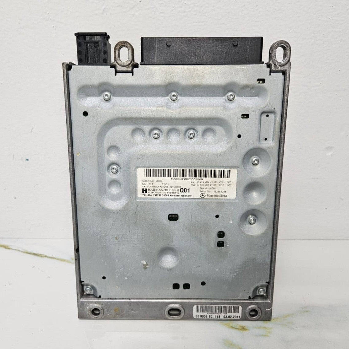 10-14 Mercedes W212 Harman Kardon Audio Sound Amplifier Amp A212 9007108 OEM