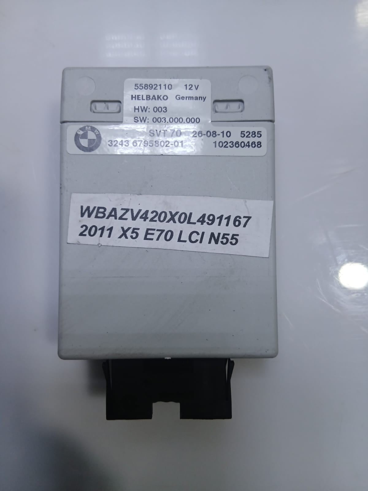 2007-2013 BMW X5 E70 and X6 E71 Servotronic Control Module 6795802 OEM