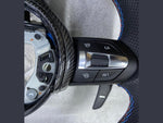 قم بتحميل الصورة إلى عارض الصور، OEM BMW Carbon Fiber Steering Wheel F30 F32 Series MSport With Paddle Shifts LED