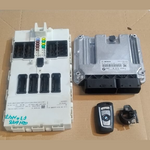 قم بتحميل الصورة إلى عارض الصور، OEM BMW 320d N47N F30 2012 -2017 ENGINE CONTROL UNIT DDE ECU KIT +KEY - 8573259