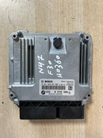 قم بتحميل الصورة إلى عارض الصور، BMW OEM N47N F30 ENGINE CONTROL UNIT DDE ECU SET 8579480 +KEY+START BUTTON