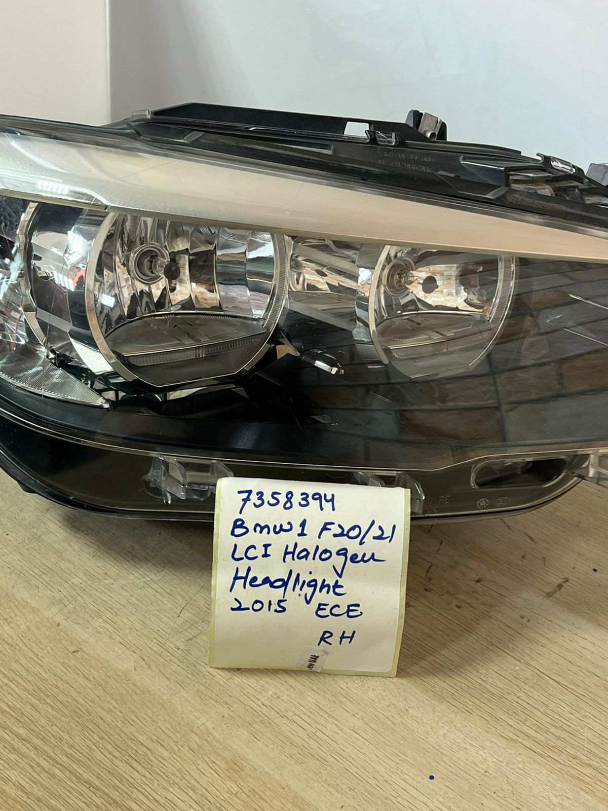 Headlight right for BMW 1 Series F20 1.5 116d B37D15A B37 B37D15U0 7358394
