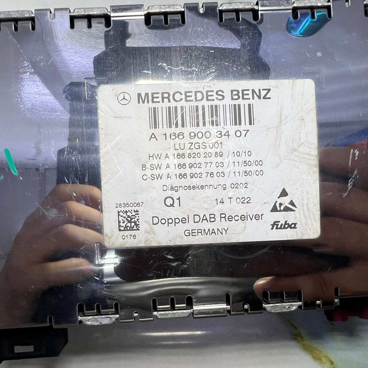 Mercedes-Benz DAB Module A1669003407 C Class Coupe C204 W204