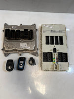 Load image into Gallery viewer, 2013 BMW 3' F30 N20 328i Engine Control Unit ECU SET DME+FEM+1KEY 8610635