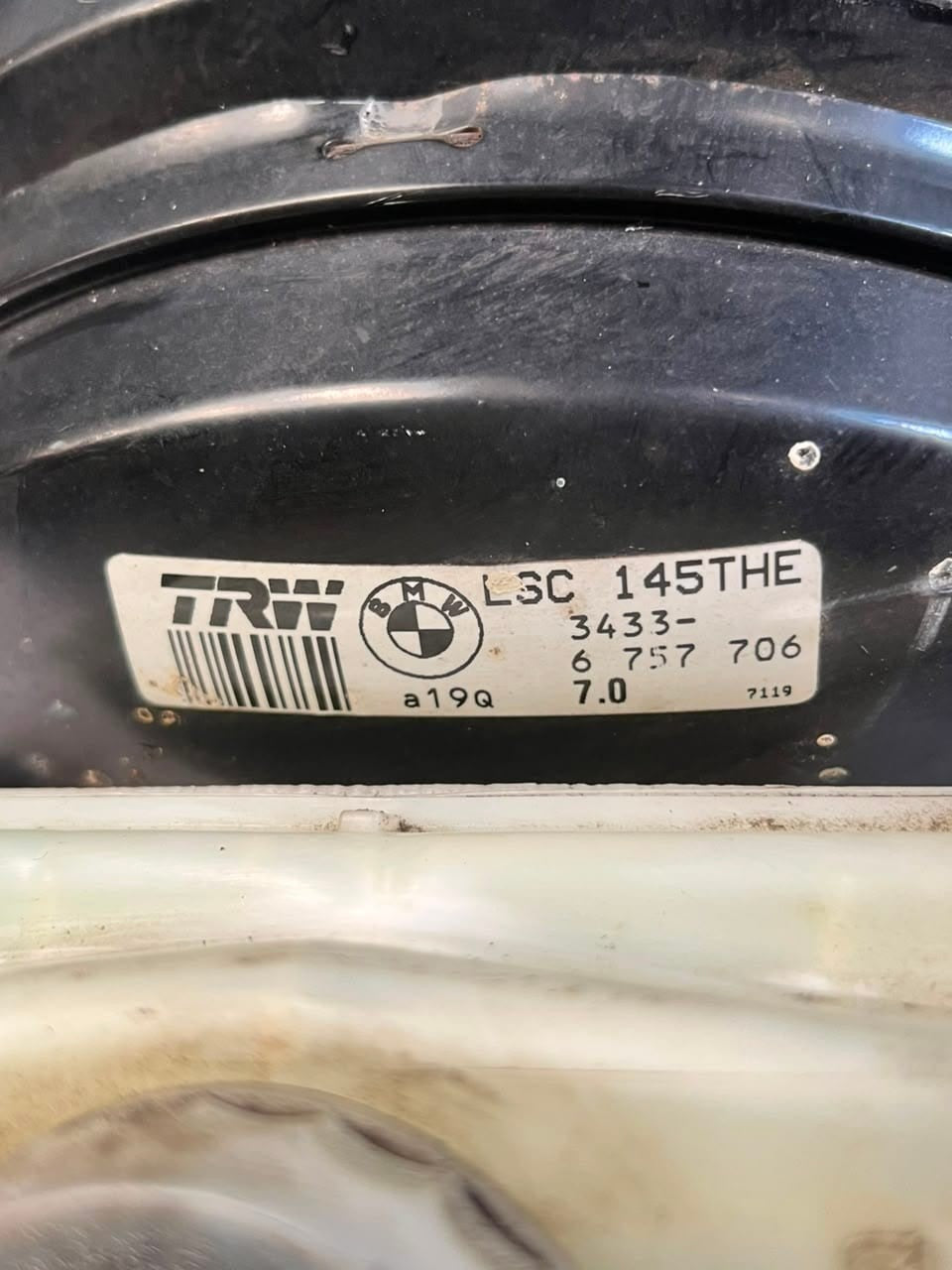 2000-2006 BMW X5 E53 Brake Booster SERVO MOTOR 3433 6757706 OEM