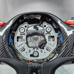 Load image into Gallery viewer, 2021 BMW M3 G80 M4 G82 G83 Carbon Steering Wheel Shift Pads 9882883 OEM