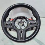 Load image into Gallery viewer, 2021 BMW M3 G80 M4 G82 G83 Carbon Steering Wheel Shift Pads 9882883 OEM