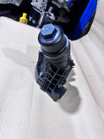 قم بتحميل الصورة إلى عارض الصور، 8570063 غطاء فلتر الزيت، مبادل حراري، بي إم دبليو B57D30B الفئة الثانية F22 F23 M240i، أصلي