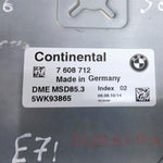 Load image into Gallery viewer, BMW X5 X6 M E70 E71 2008-14 S63 ENGINE CONTROL ECU UNIT KIT DME MSD85.3 7608712