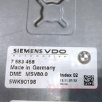 Load image into Gallery viewer, BMW E70 2008 N52N ENGINE CONTROL UNIT ECU MODULE DME MSV80.0 7583468