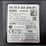 قم بتحميل الصورة إلى عارض الصور، وحدة تحكم عن بعد لسيارات BMW الفئة الثالثة F30 وF31، رقم القطعة 9365304، منتج أصلي.