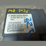 Load image into Gallery viewer, 2015-2020 MERCEDES-BENZ S300 W222 FUEL PUMP CONTROL MODULE A000 9002414 OEM