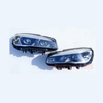 قم بتحميل الصورة إلى عارض الصور، طقم مصابيح أمامية LED لسيارة BMW الفئة الثانية F45 Active Tourer LCI Facelift (زوج) 8738643/ 8738644