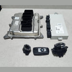 Bild in die Galerieansicht laden, BMW F30 320I N20 ECU DME KIT WITH KEY FEM P/N - 8606306