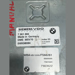 قم بتحميل الصورة إلى عارض الصور، BMW E60 E61 E90 E91 N52 B30A MANUAL 2.5L 3.0L Engine ECU Computer DME MSV70 (7561684) – OEM