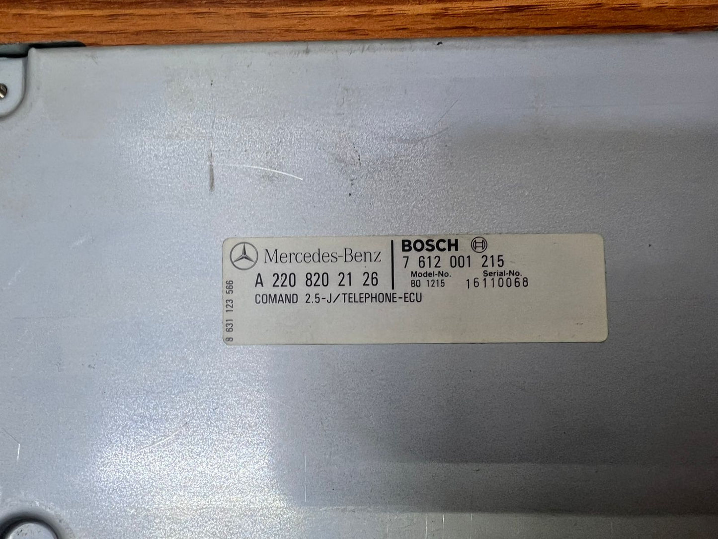 Mercedes-Benz S-Class Telephone Control Module A2208202126 W220 S-Class OEM