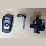 قم بتحميل الصورة إلى عارض الصور، BMW F10 528i N20 CAS4 FEM Basic Control Unit ECU Set With Key (8664661) – OEM