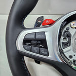 Load image into Gallery viewer, 2019-2023 BMW 5 Series G30 G31 X5 X6 Steering Wheel Shift Pads 5A090A0 OEM