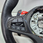 Load image into Gallery viewer, 2021 BMW M3 G80 M4 G82 G83 Carbon Steering Wheel Shift Pads 9882883 OEM