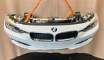 Load image into Gallery viewer, BMW F30 2012-2013 320d N47N Diesel Complete Front Nose Cut Bumper Xenon Headlights Grille OEM White