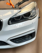Bild in die Galerieansicht laden, 2014 BMW 220d F45 B47 Complete Front Nose Cut Bumper Headlights Grille OEM
