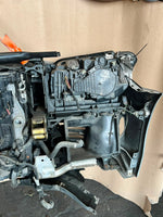 Load image into Gallery viewer, BMW F02 LCI 2014 750DX N57X COMPLETE NOSE CUT HEADLIGHTS FRONT BUMPER GRILLE OEM USED